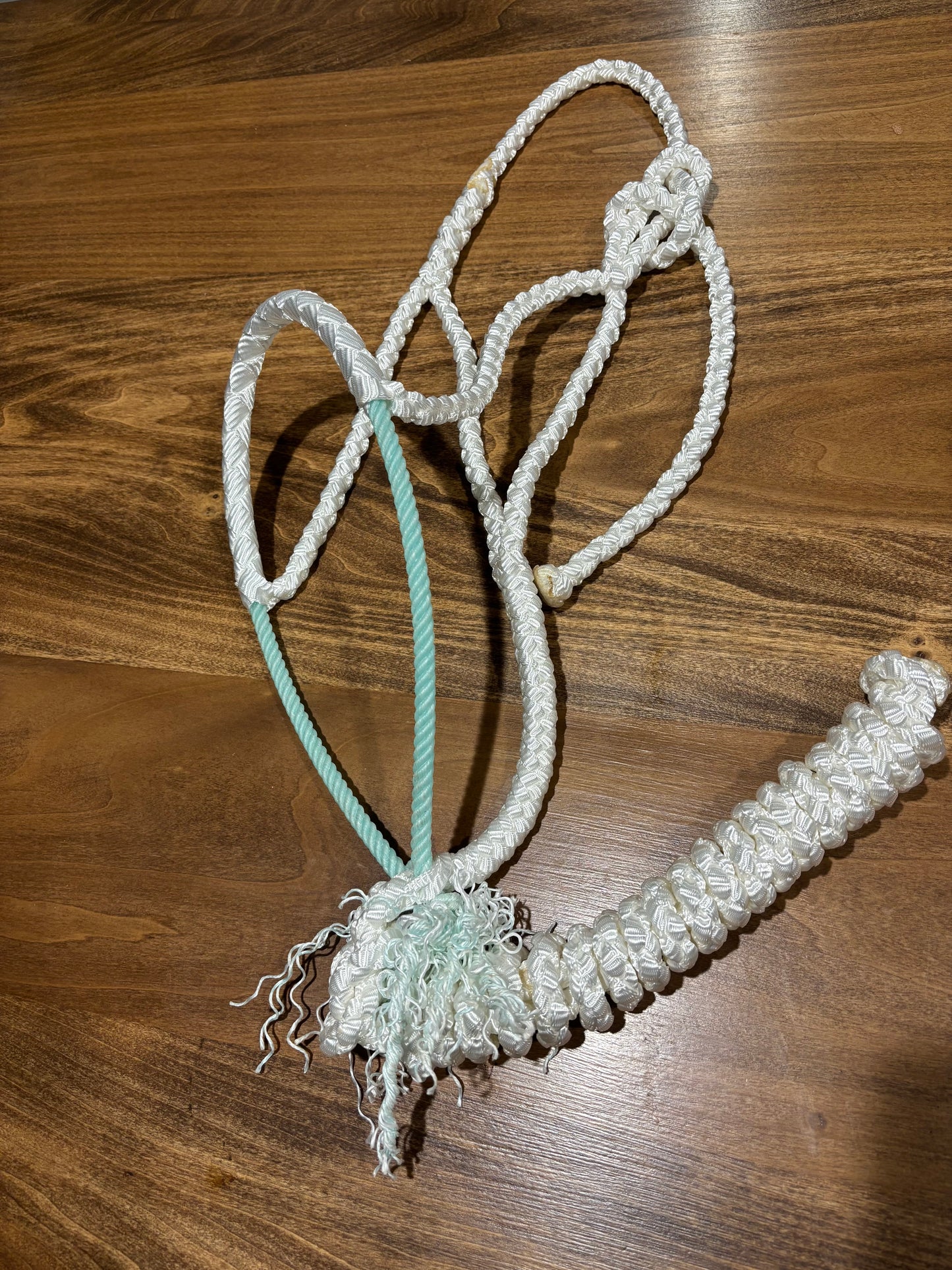 White rope halter
