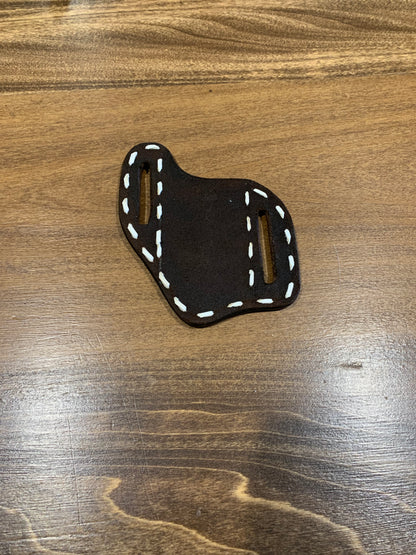 Buckstitched Knife Sheath