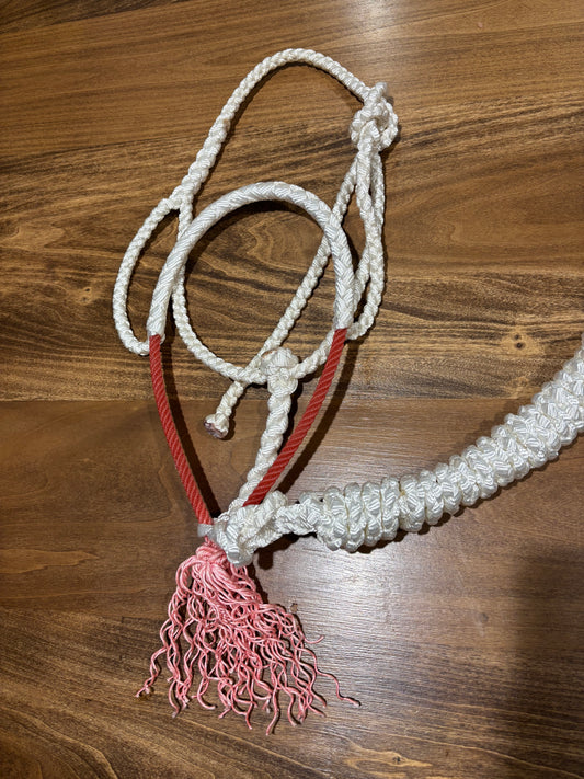 White rope halter