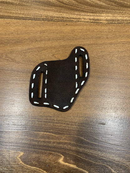 Buckstitched Knife Sheath