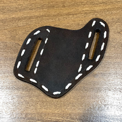 Buckstitched Knife Sheath