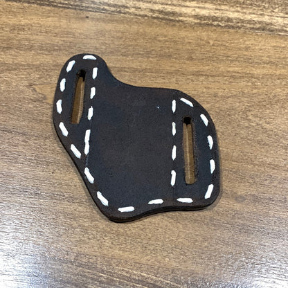 Buckstitched Knife Sheath