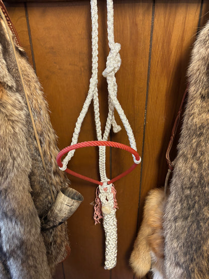 White rope halter