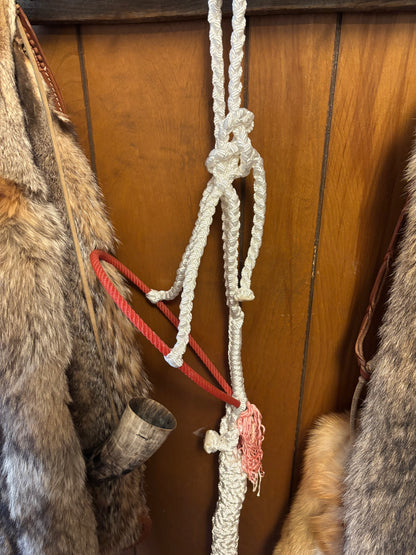 White rope halter