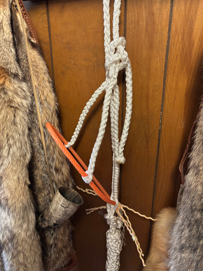 White rope halter