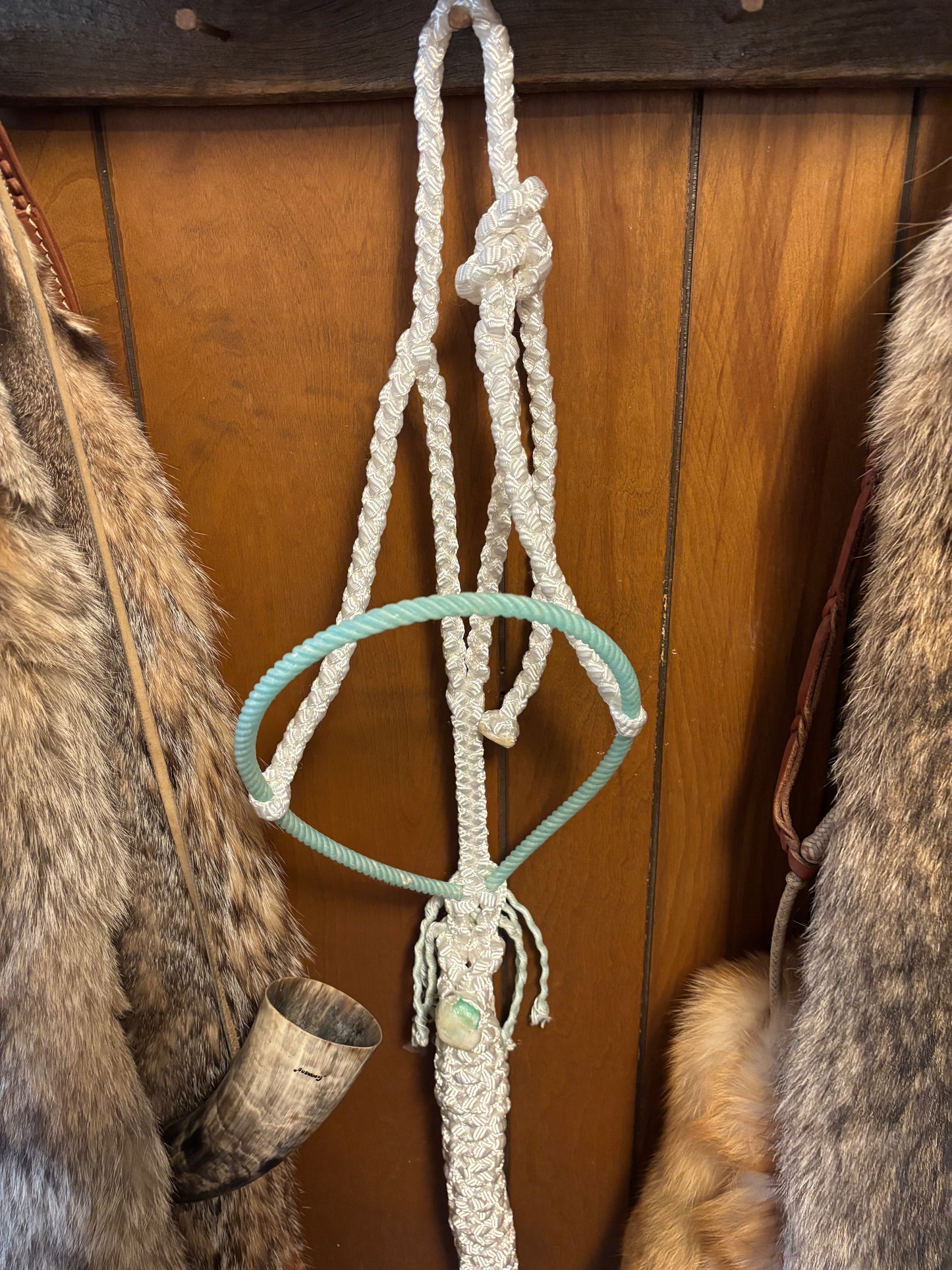White rope halter