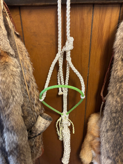 White rope halter